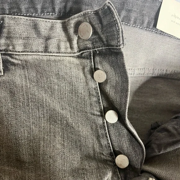 NWT MNML Convertible Skinny Denim Gray Jeans X491 Mens Sized 40x 33 - Picture 5 of 7